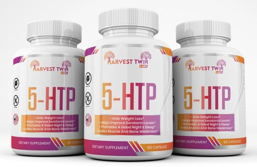 harvest Twin 5-HTP Mood Enhancer Supplement for Increased Serotonin Levels