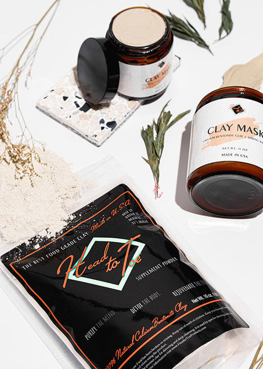 Detox Clay Powder – Deep Cleanse & Purify Skin Treatment