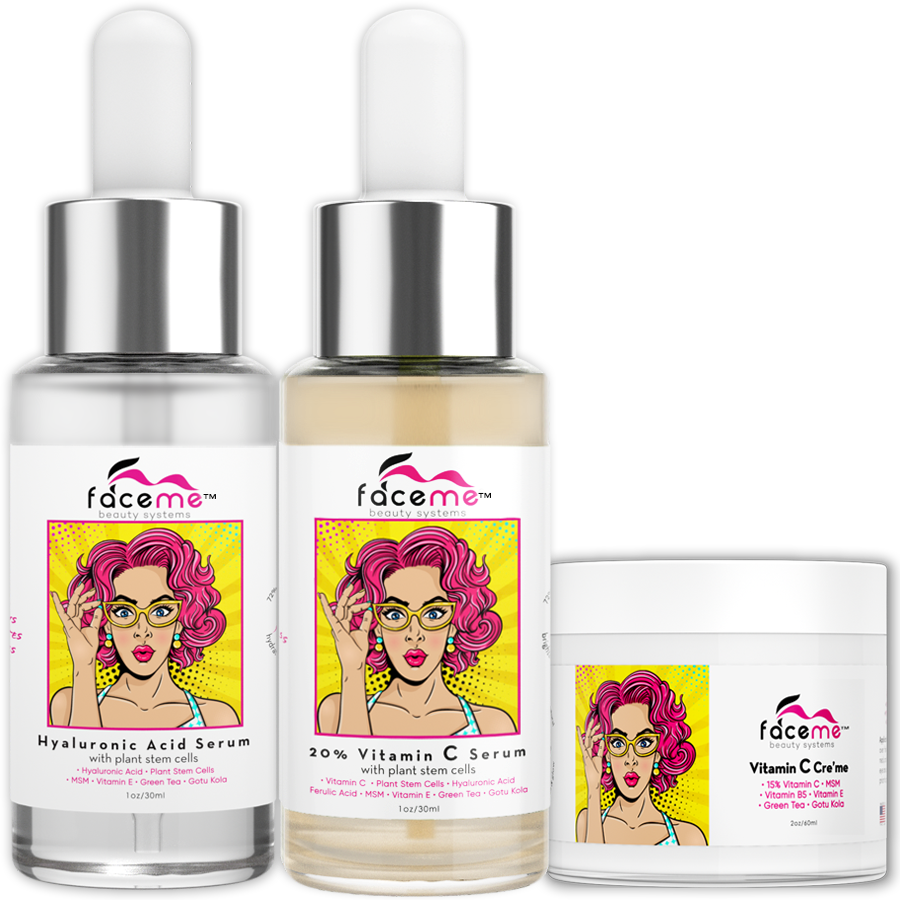 Faceme | Day Slayer Bundle | Hydrating & Brightening Skincare Set | GISTMI