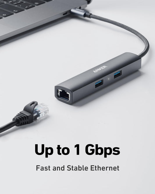 Anker 533 USB - C Hub (5 - in - 1, Slim) - GISTMI