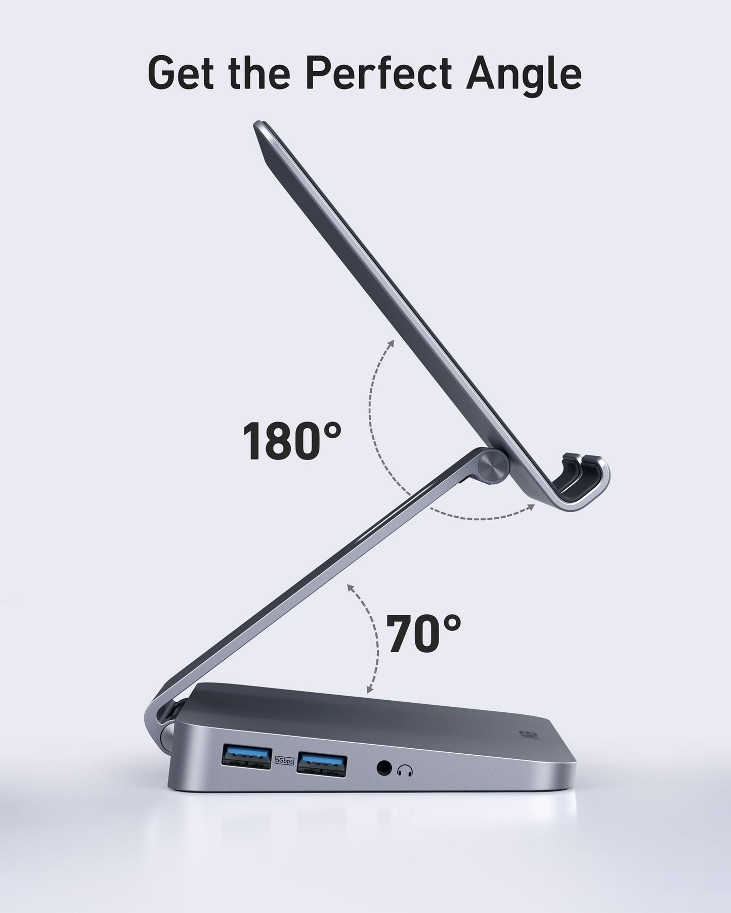 Anker 551 USB - C Hub (8 - in - 1, Tablet Stand) - GISTMI