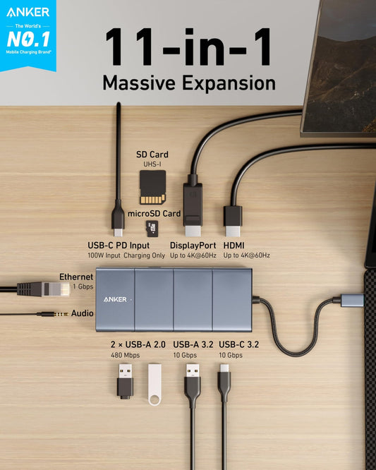 Anker 565 USB - C Hub (11 - in - 1) - GISTMI