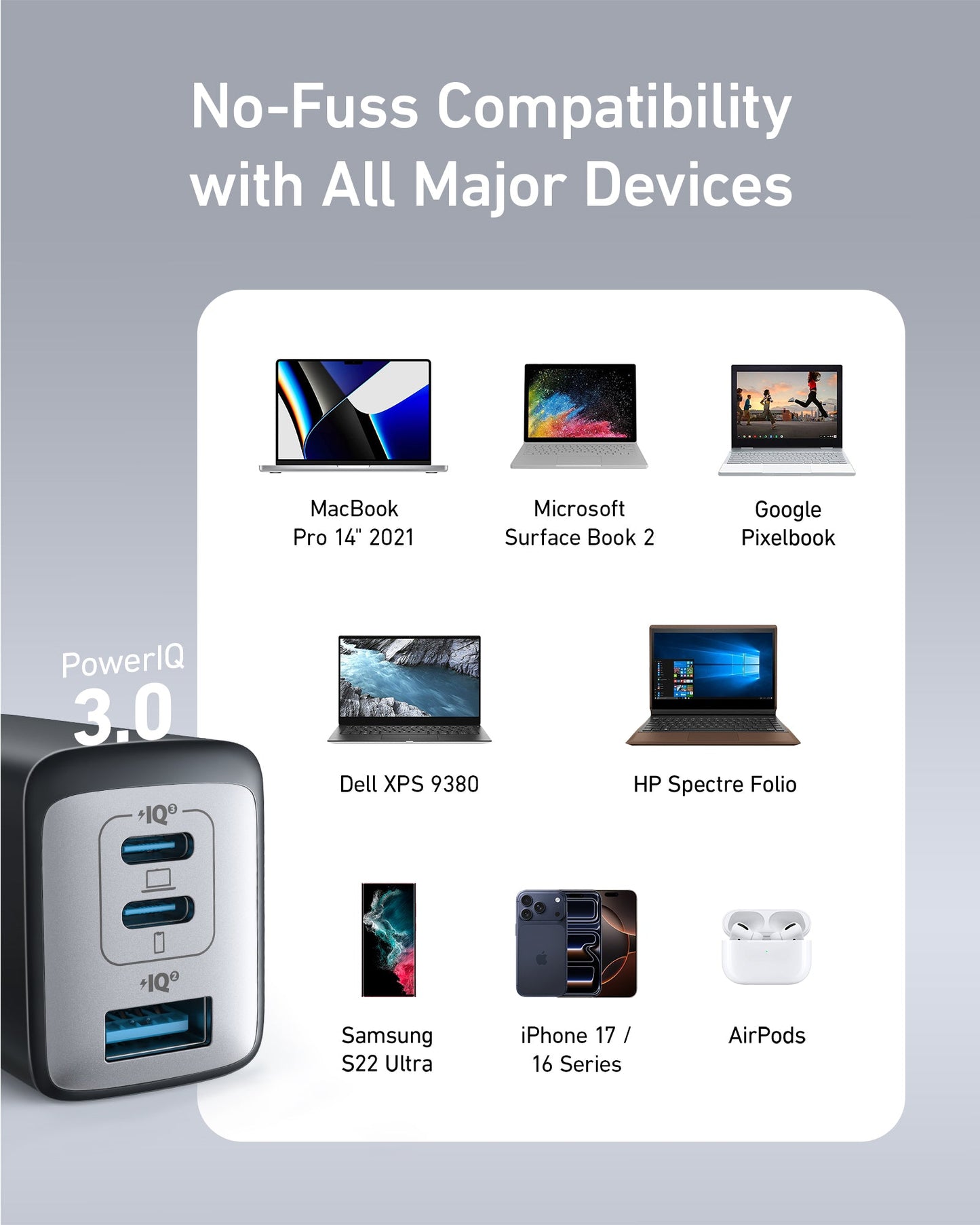 Anker 735 Charger (Nano II 65W) - GISTMI