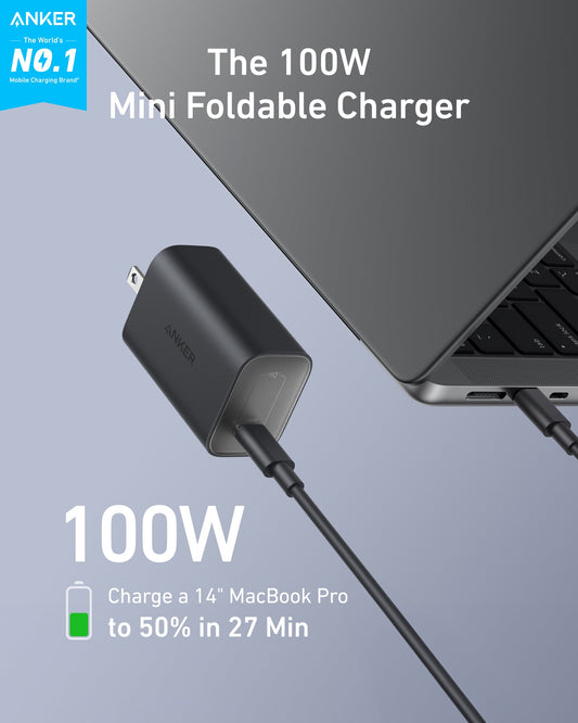 Anker Nano Charger (100W) with USB - C Cable - GISTMI