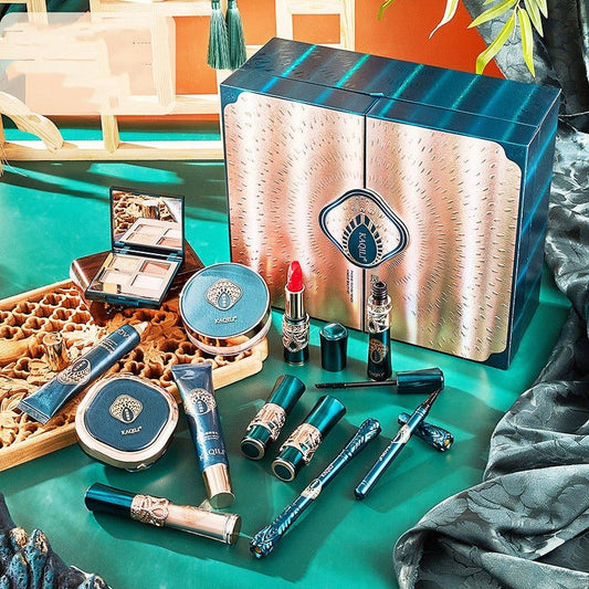 Creative Portable Home Makeup Kit Set of 12 Pieces – Universal Cosmetics Gift Set - GISTMI