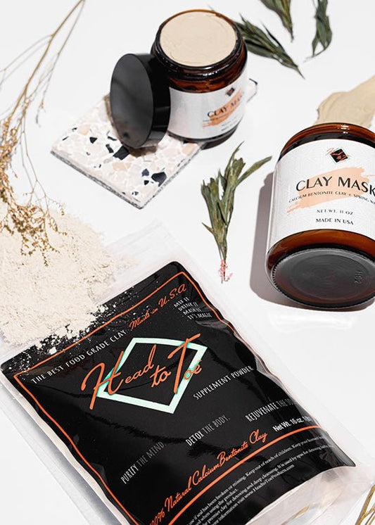 Detox Clay Powder β Deep Cleanse & Purify Skin Treatment - GISTMI