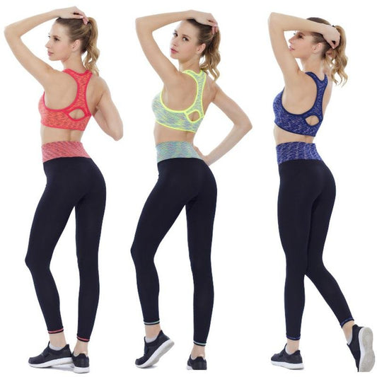 EP High Waist Stretch Yoga Pants Women Dyed Quick Drying Workout - GISTMI