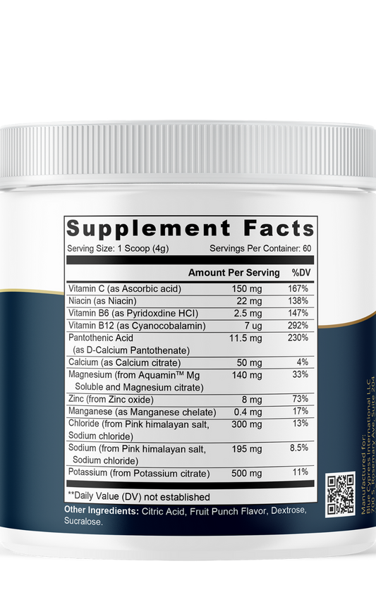 Hydration Electrolyte Drink Mix – Replenish Electrolytes & Stay Refreshed