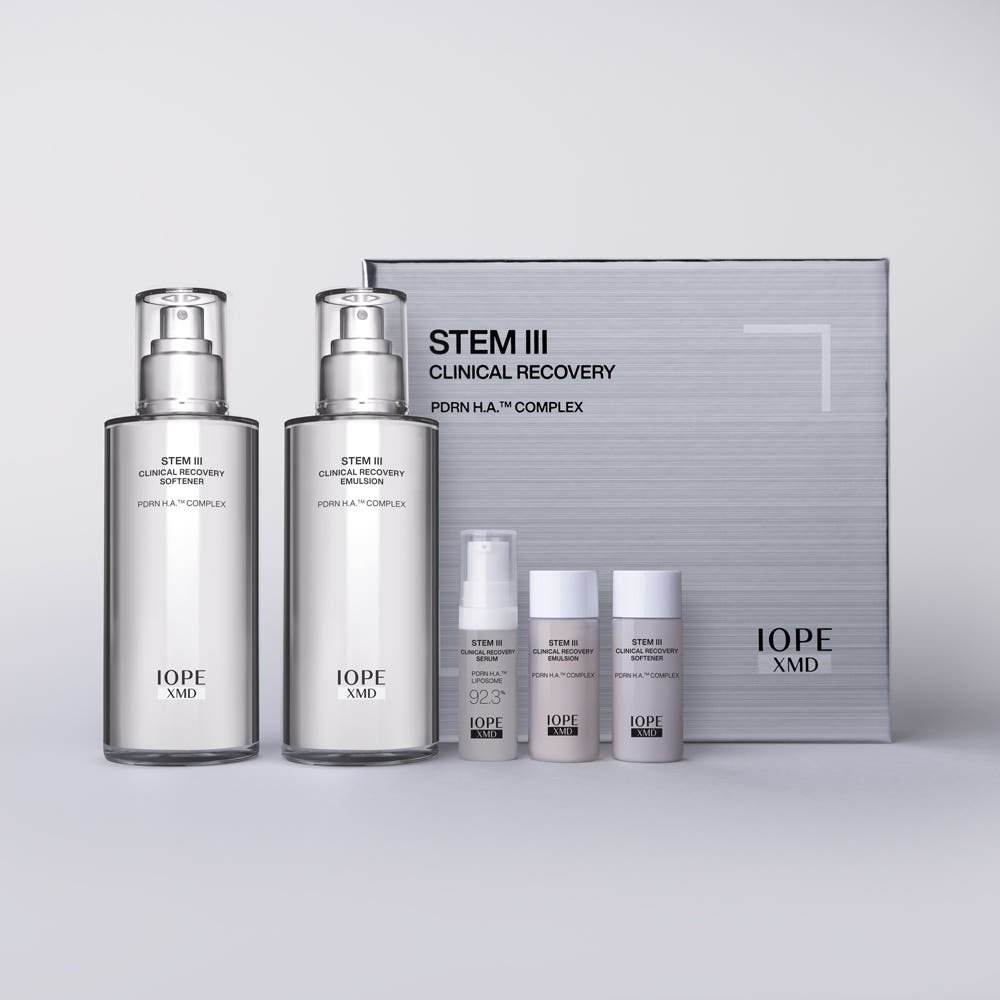 IOPE XMD Stem III Clinical Recovery Set β Softener & Emulsion Hydrating Duo - GISTMI