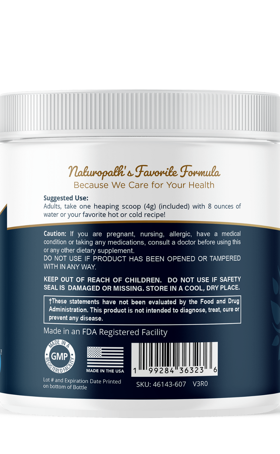 Magnesium Powder (Citrate + AquaMin) – Joint, Bone & Digestion Support Supplement - GISTMI