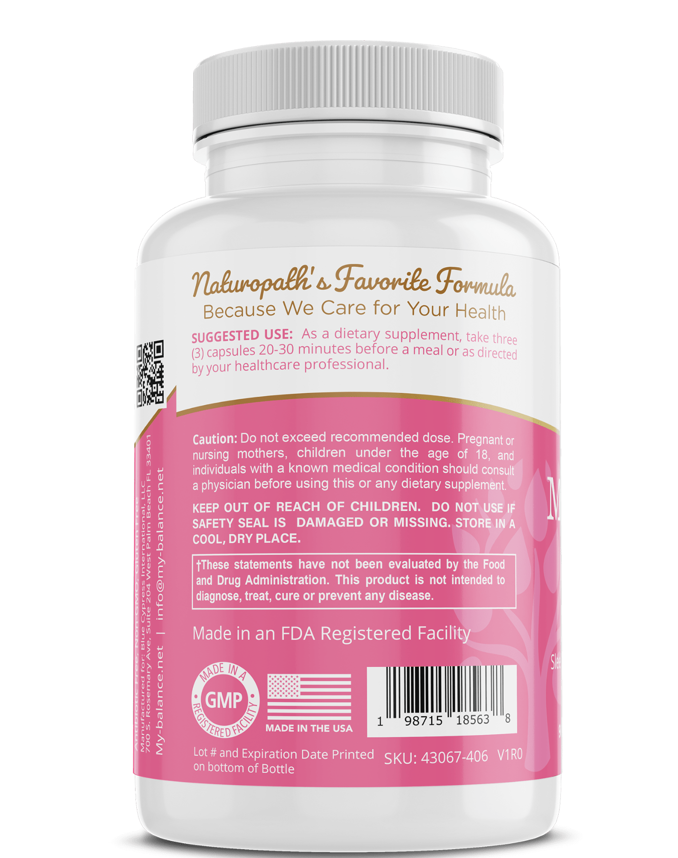 Menopause Support - A Thoughtful Blend of Ingredients - GISTMI