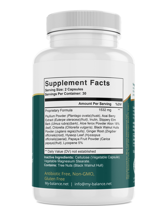My Balance NutriSentials Colon Cleanse – Digestive Health Support Supplement - GISTMI