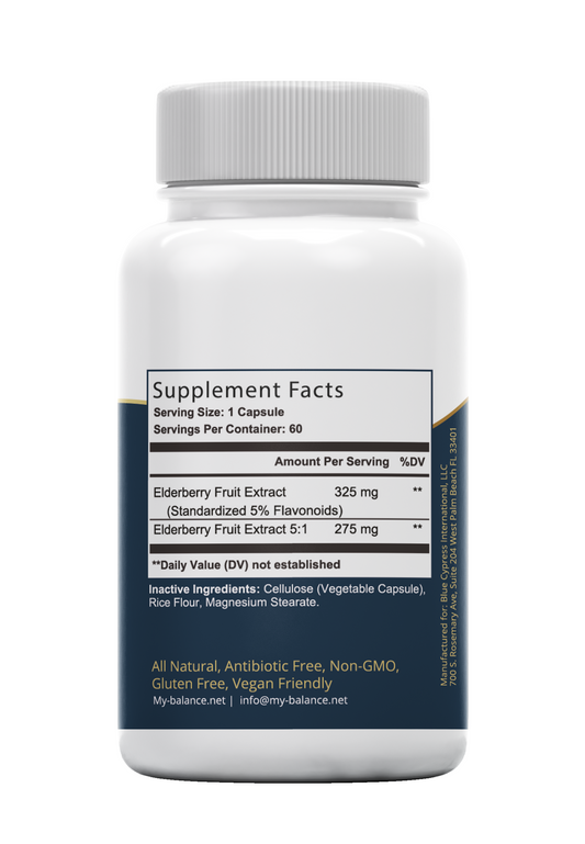 Elderberry Nature’s Gift – Immune Support & Wellness Supplement