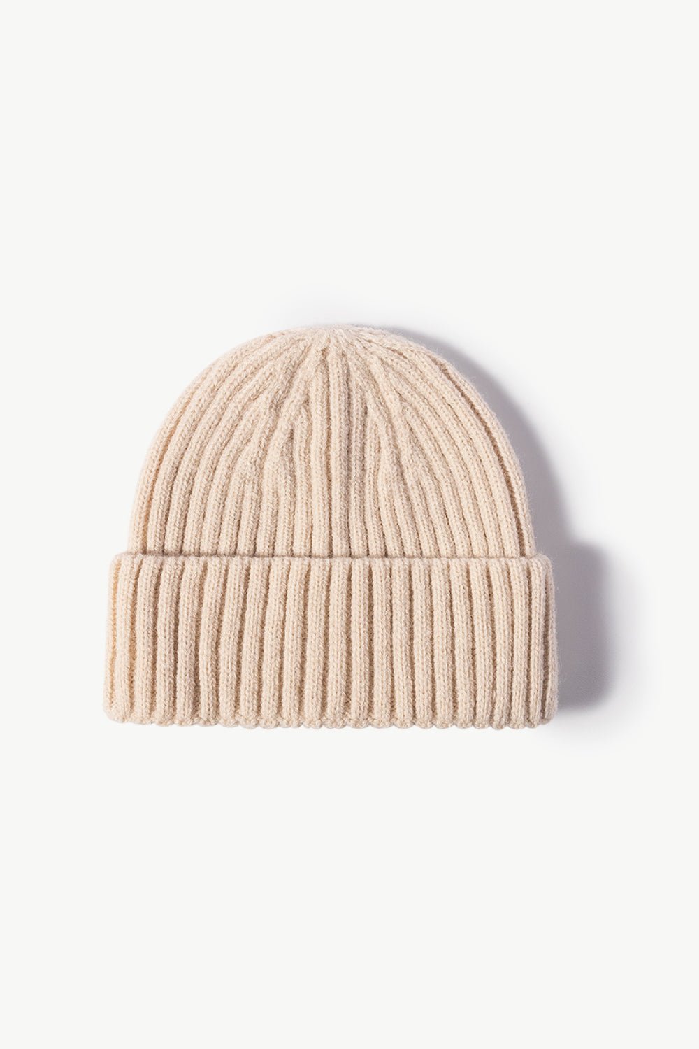 Rib - Knit Cuff Beanie - GISTMI