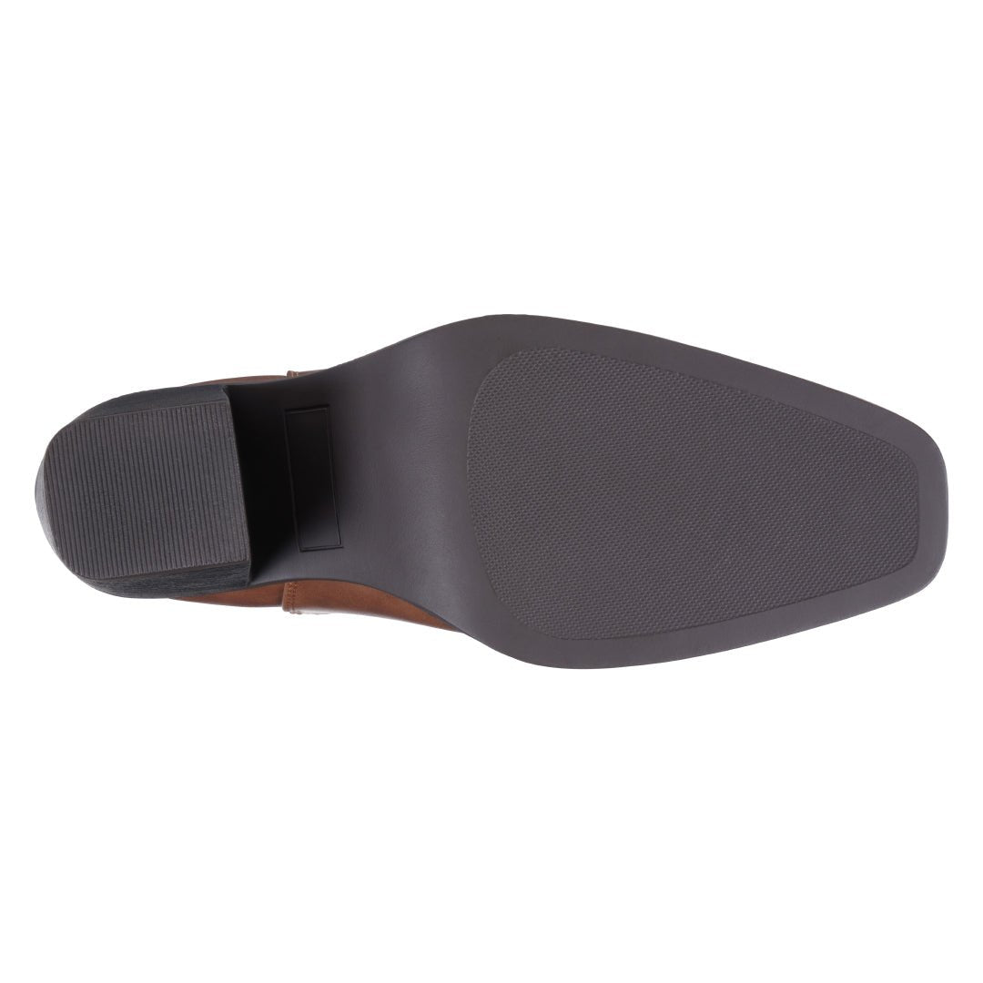 Women’s Dawn Cognac Bootie – Classic Ankle Boots in Rich Cognac Tone - GISTMI