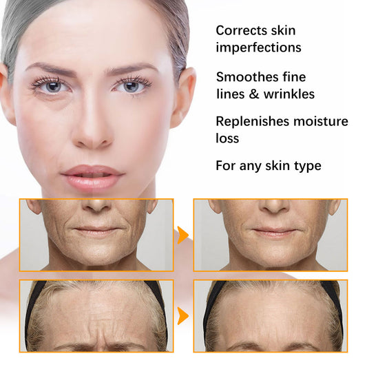 Jaysuing Turmeric Firming & Beautifying Cream Fades Wrinkles & Firms Face Brightens Skin Tone Anti-Aging Cream