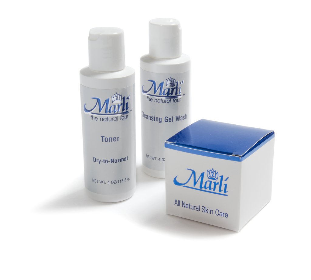 Marli Revitalizing Vitamin EDA Moisturizer, Cleanser,  & Toner Skin Care Kit