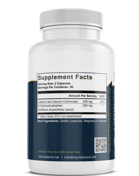 5 - HTP Supplement – 5 - Hydroxytryptophan for Mood, Sleep & Wellness - GISTMI