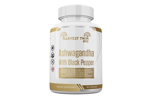 Harvest Twin Ashwagandha for Healthy Nervous System & Balanced Lifestyle