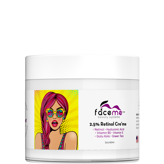 Faceme | 2.5% Retinol Crème | Overnight Renewal Anti-Aging Cream | GISTMI