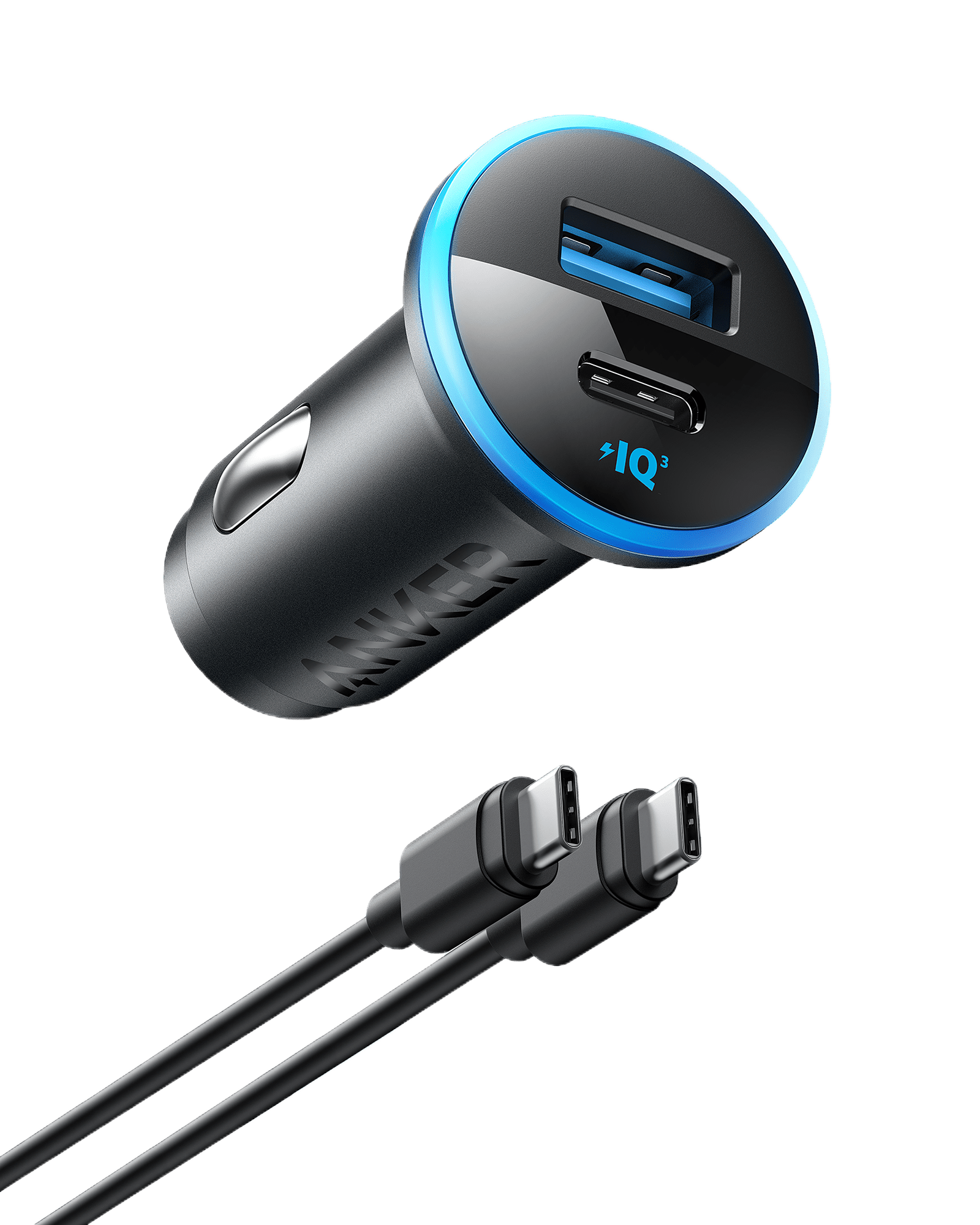 Anker 323 Car Charger (52.5W) - GISTMI