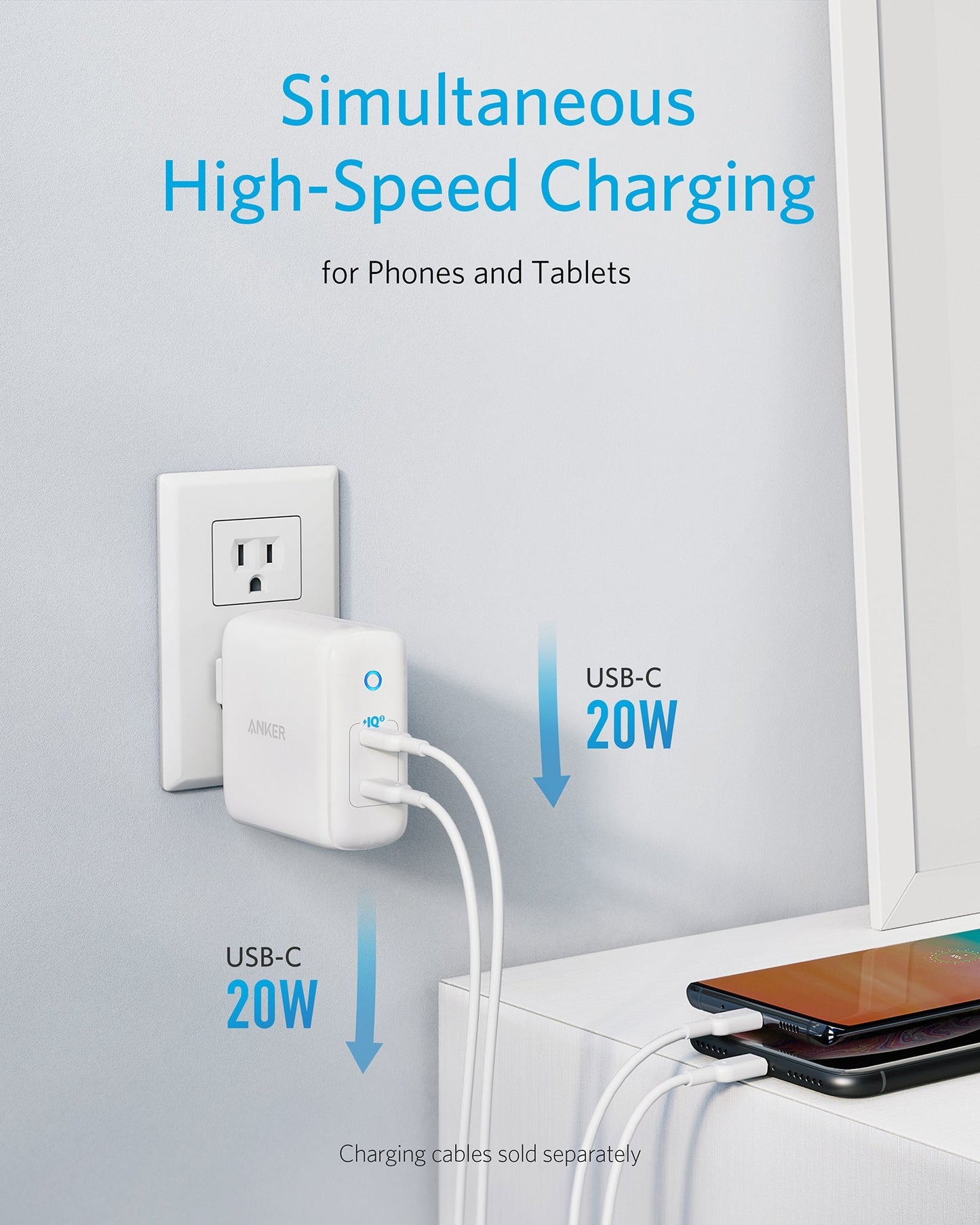 Anker 324 Charger (40W) - GISTMI