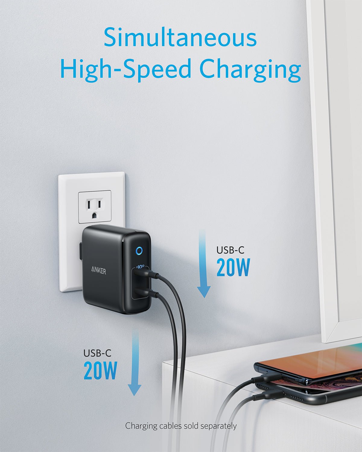 Anker 324 Charger (40W) - GISTMI