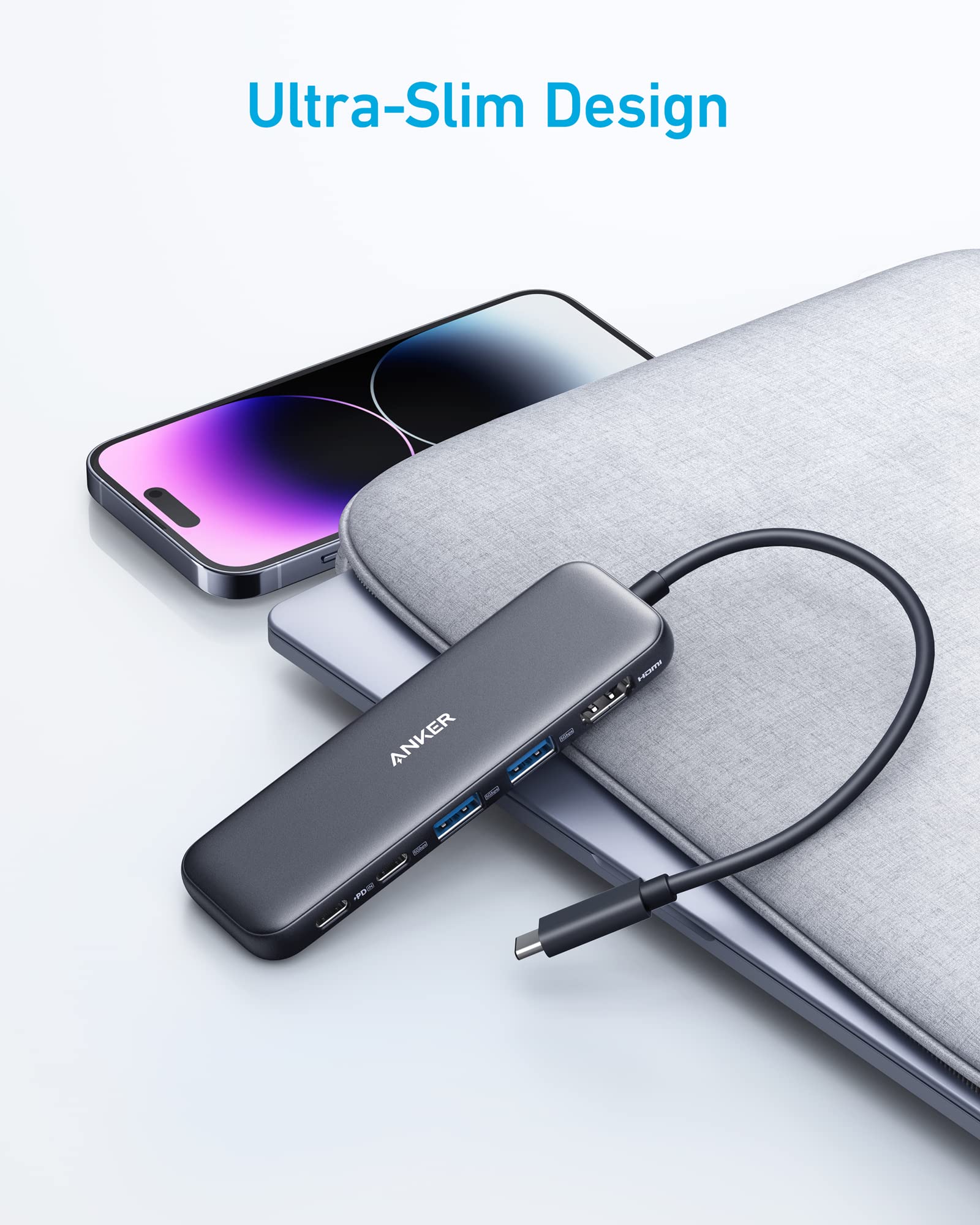 Anker 332 USB - C Hub (5 - in - 1) - GISTMI