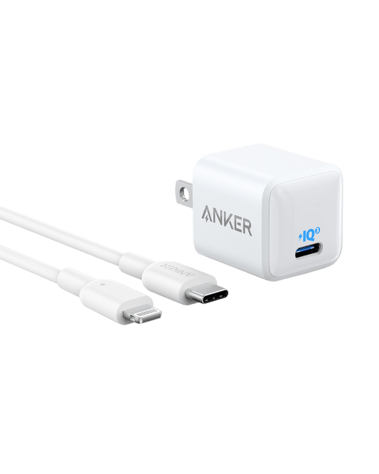 Anker 511 Charger (Nano) with USB - C to Lightning Cable - GISTMI