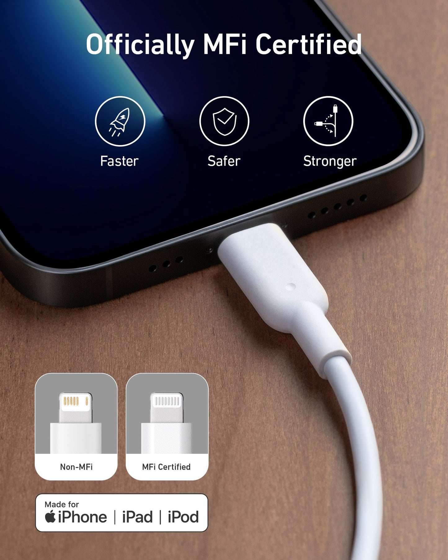Anker 511 Charger (Nano) with USB - C to Lightning Cable - GISTMI