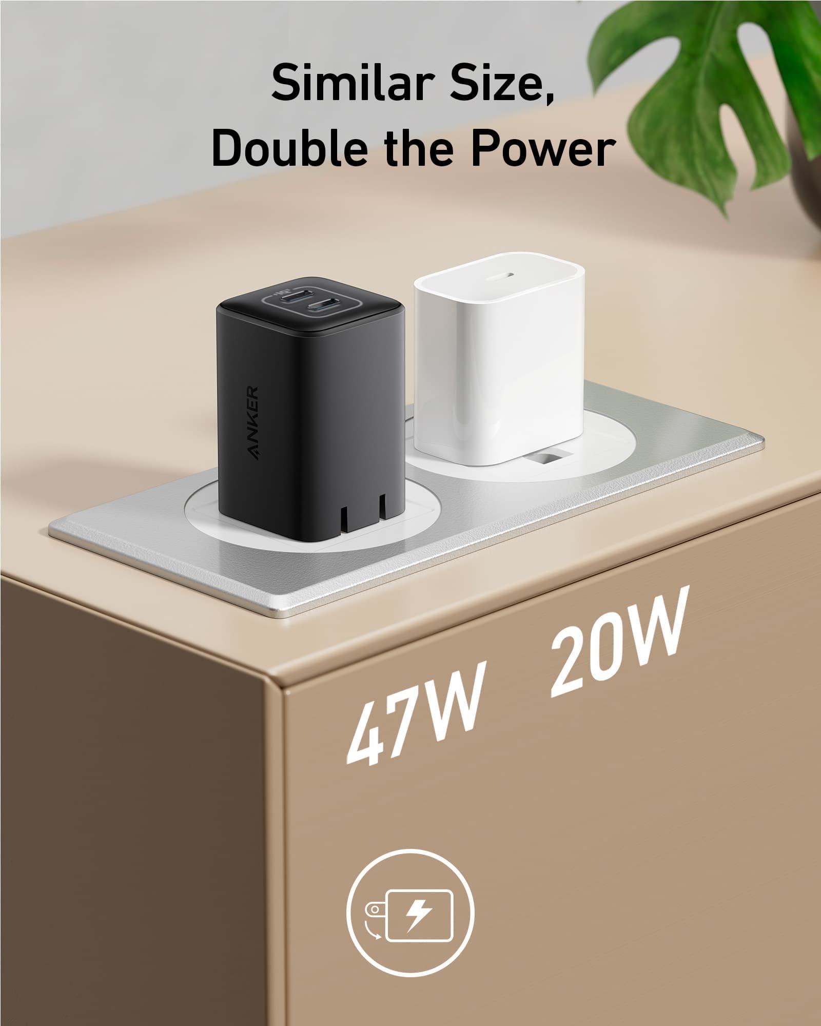 Anker 523 Charger (Nano 3, 47W) - GISTMI