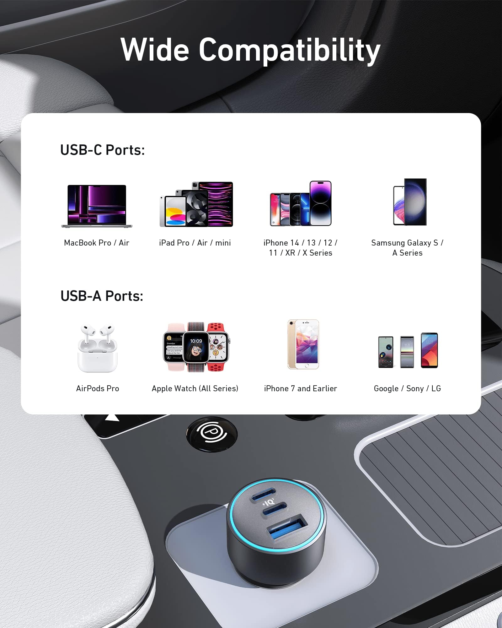 Anker 535 Car Charger (67W) - GISTMI