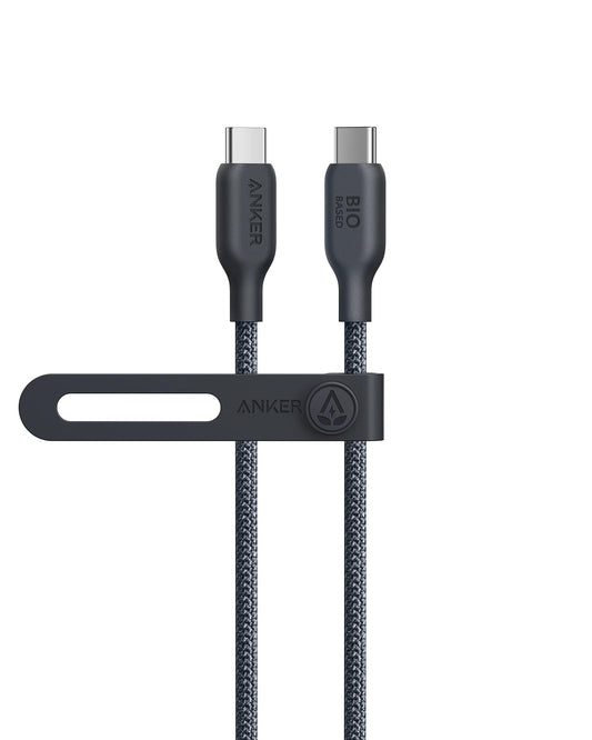 Anker 543 USB - C to USB - C Cable (Bio - Braided,6 ft) - GISTMI