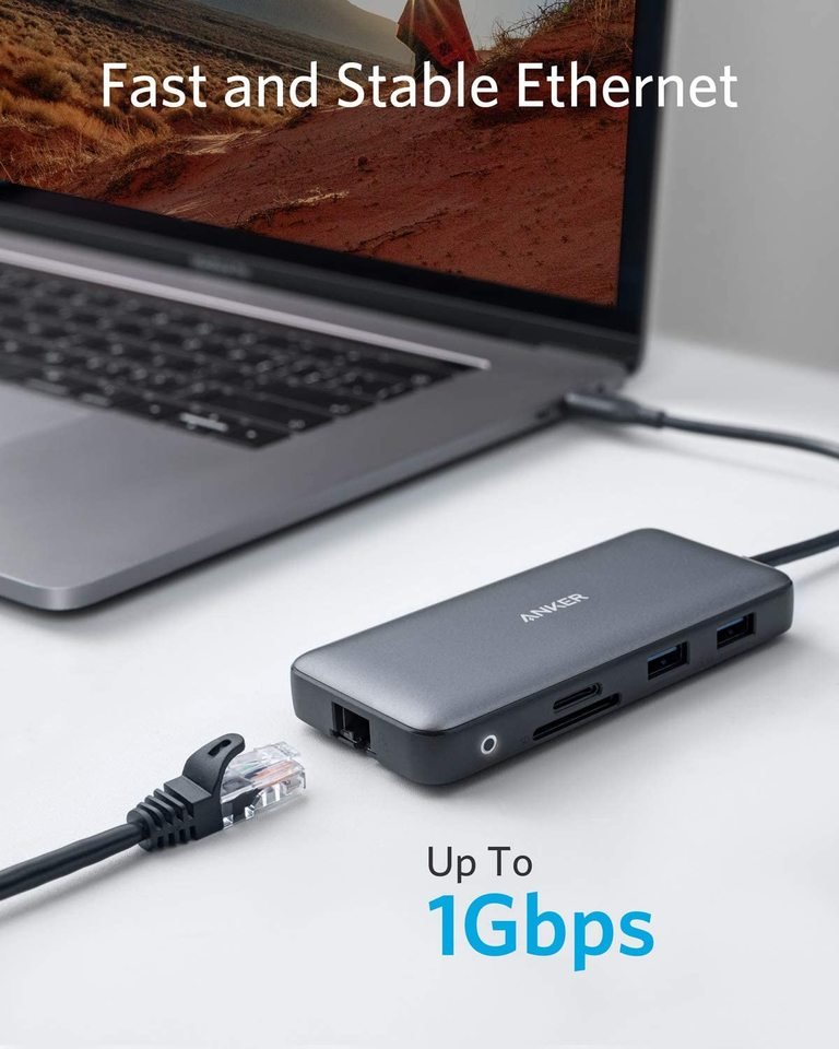 Anker 553 USB - C Hub (8 - in - 1) - GISTMI