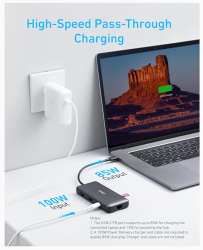 Anker 553 USB - C Hub (8 - in - 1) - GISTMI