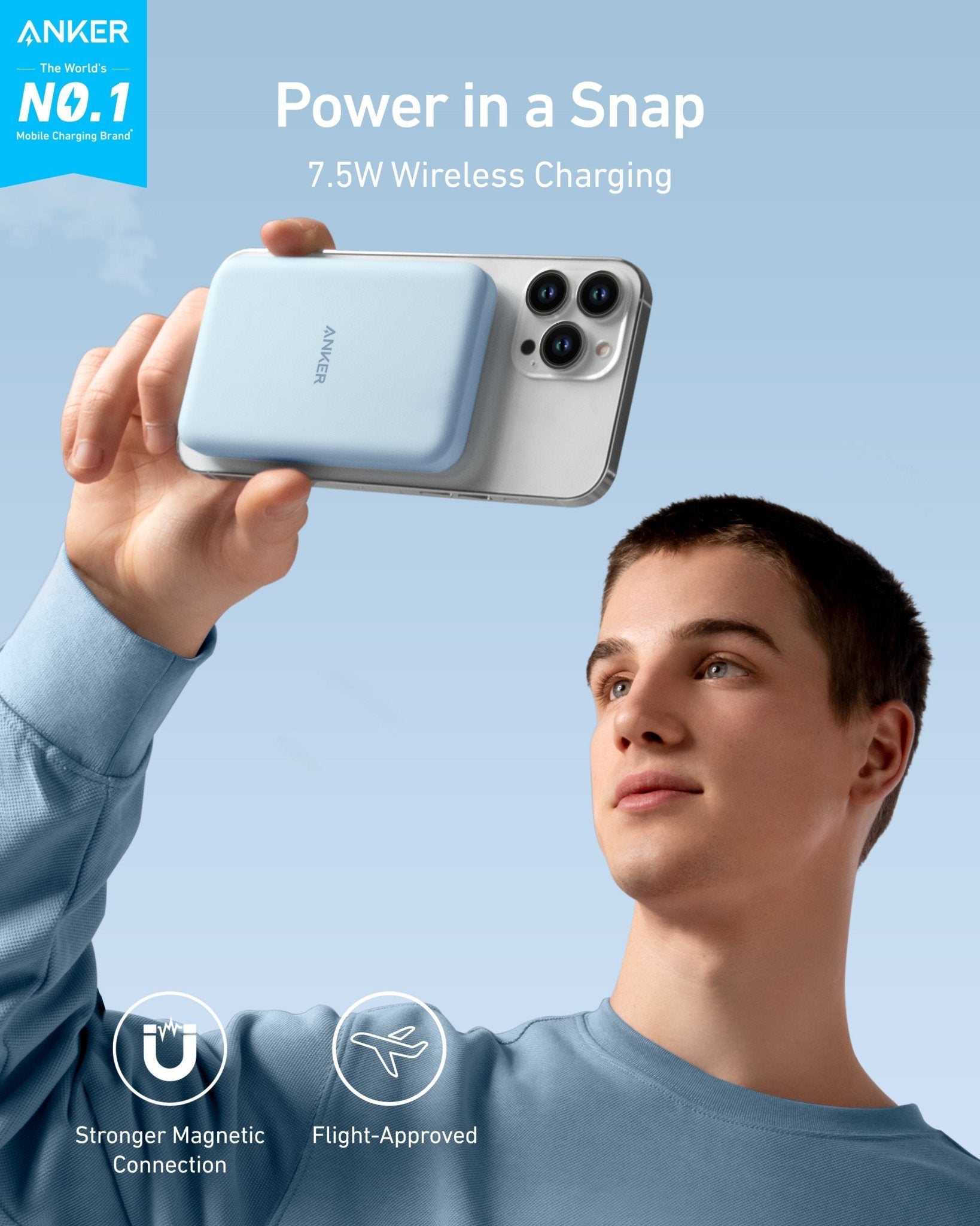 Anker 621 Magnetic Battery (MagGo) - GISTMI