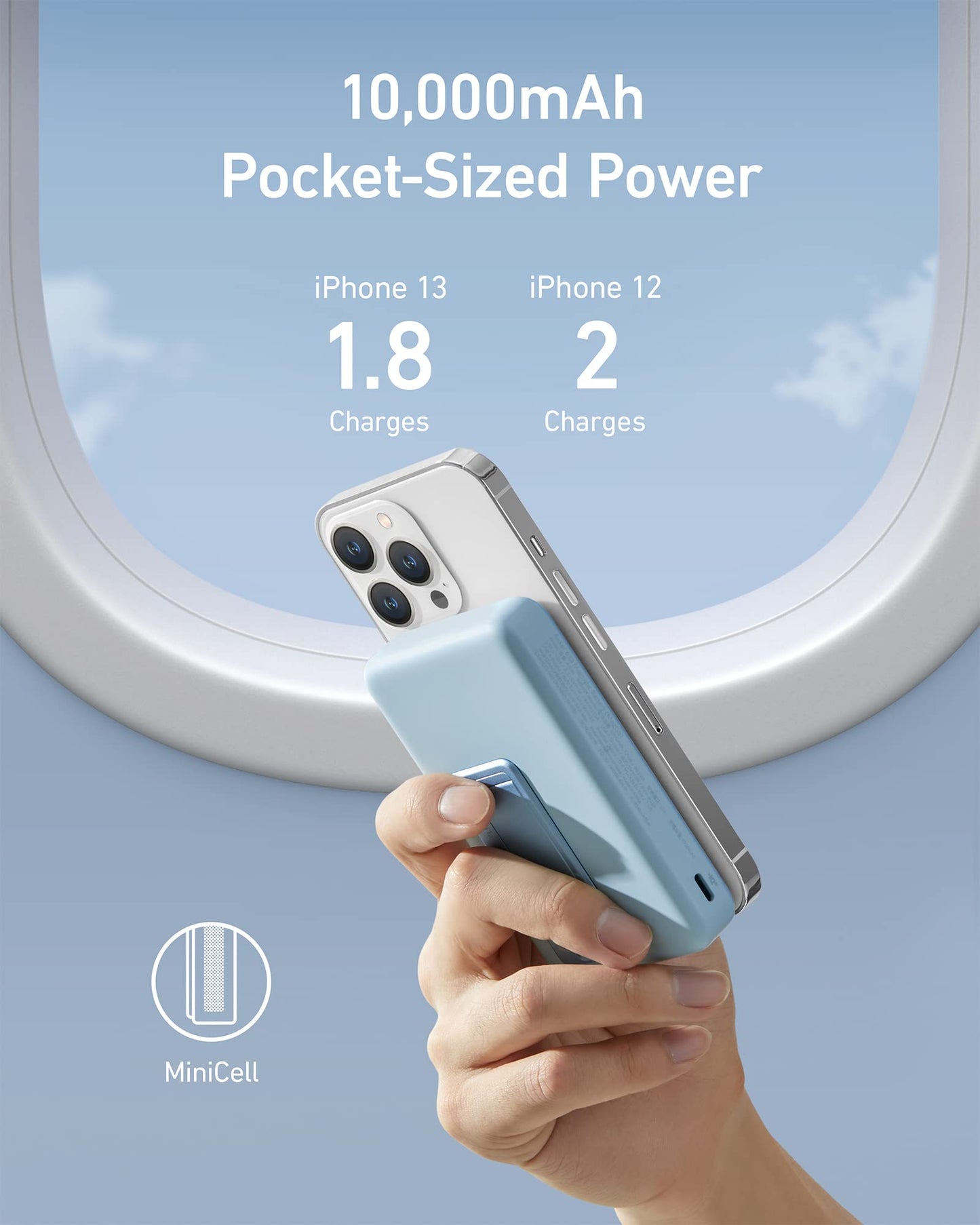 Anker 633 MagGo Magnetic Battery 10000mAh Power Bank - GISTMI