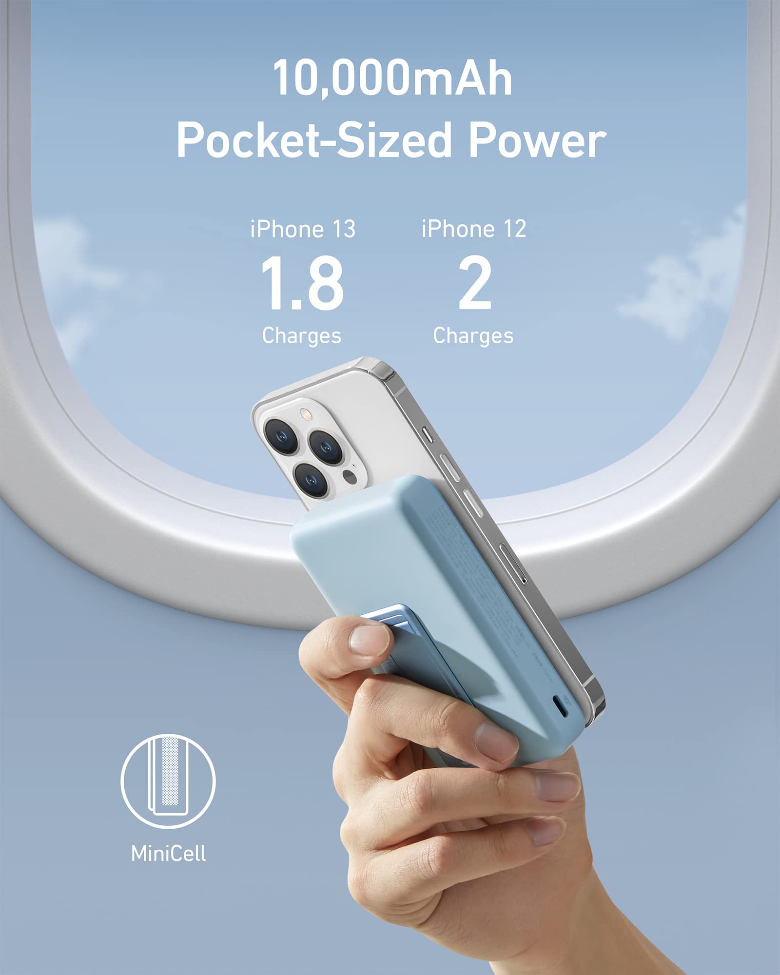 Anker 633 MagGo Magnetic Battery 10000mAh Power Bank - GISTMI