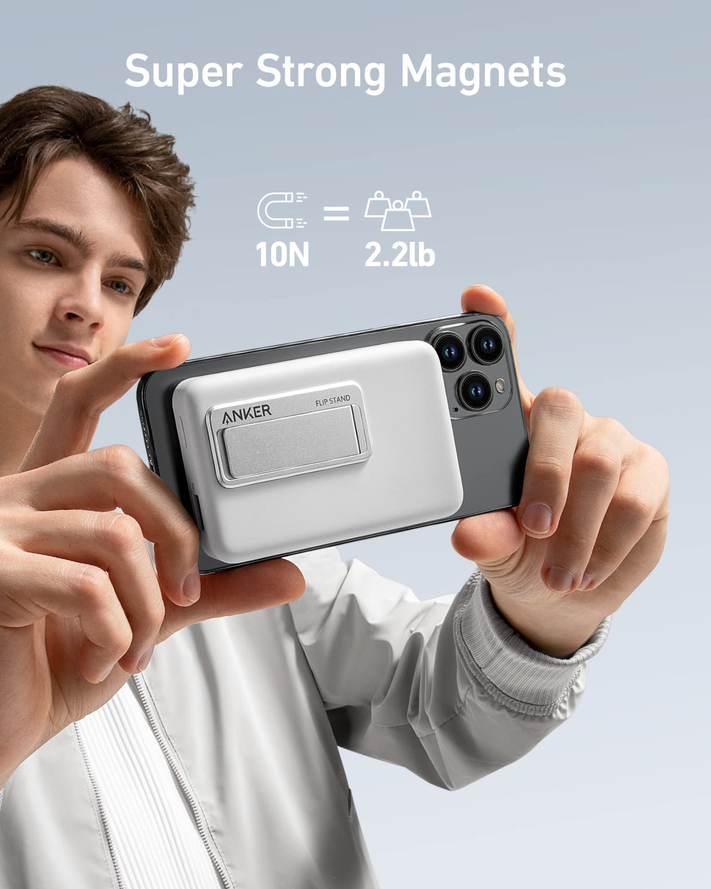 Anker 633 MagGo Magnetic Battery 10000mAh Power Bank - GISTMI