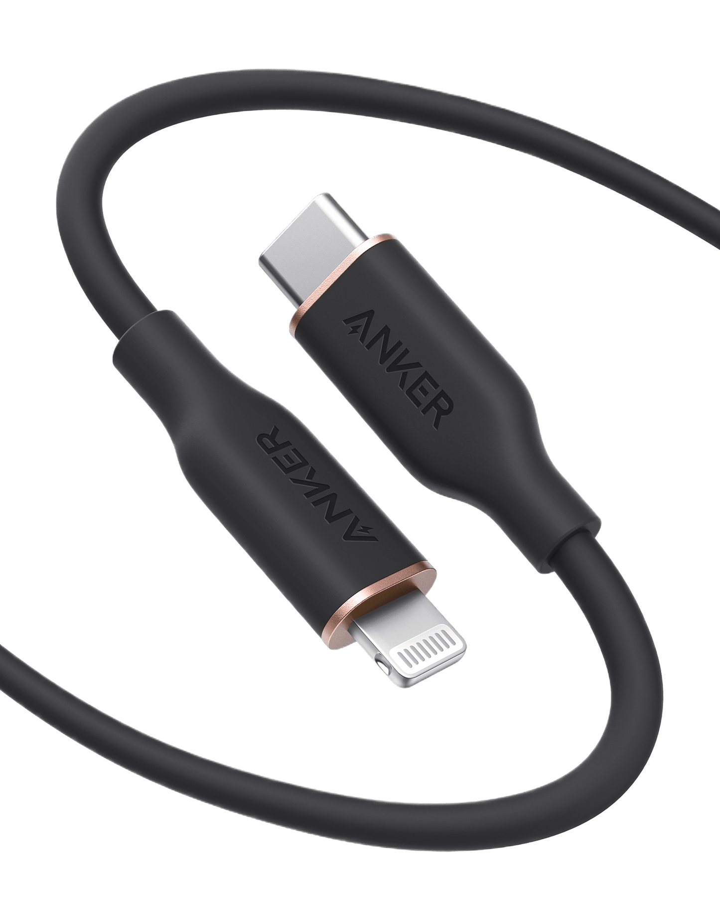 Anker 641 USB - C to Lightning Cable (Flow, 3 ft Silicone) - GISTMI