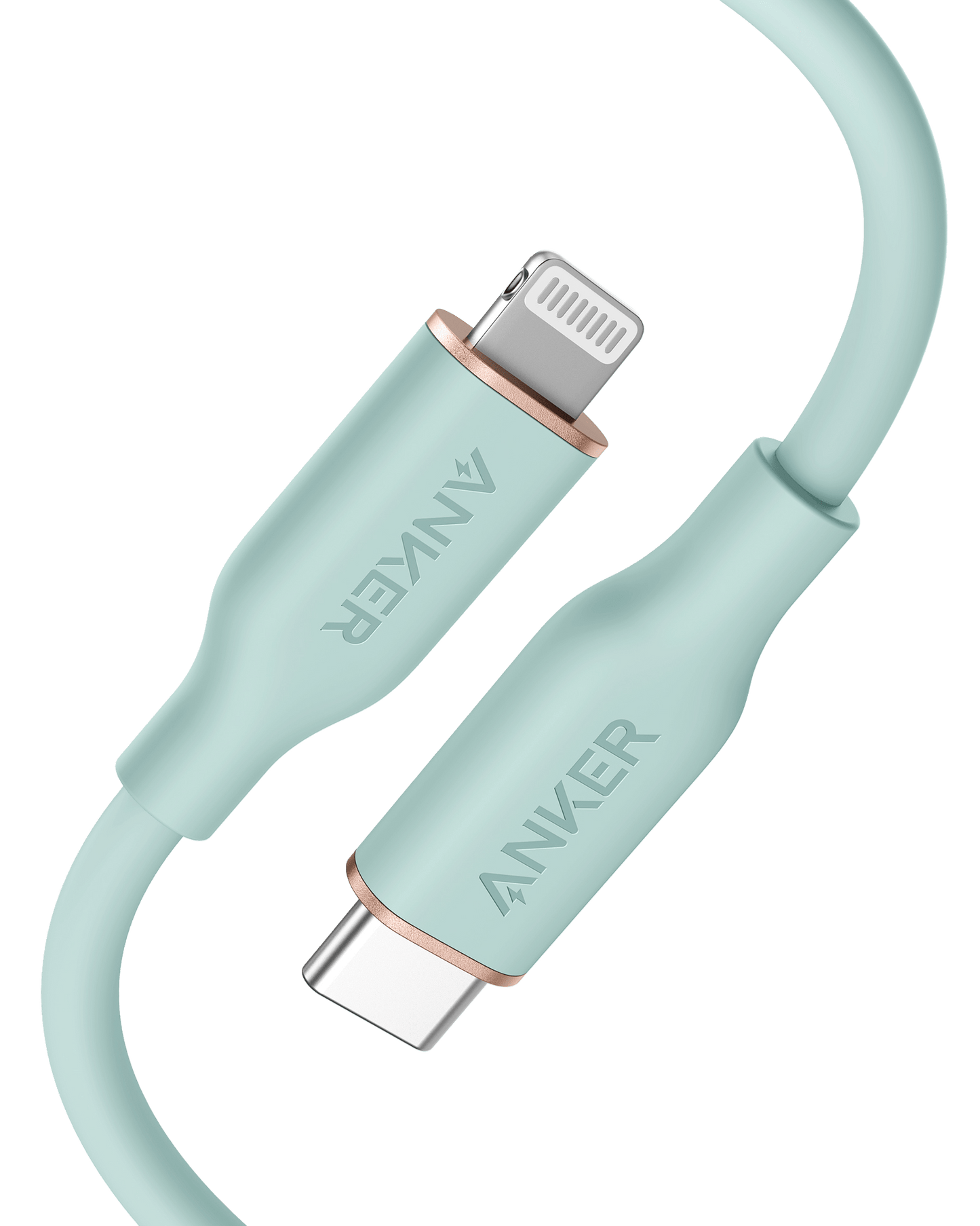 Anker 641 USB - C to Lightning Cable (Flow, 3 ft Silicone) - GISTMI