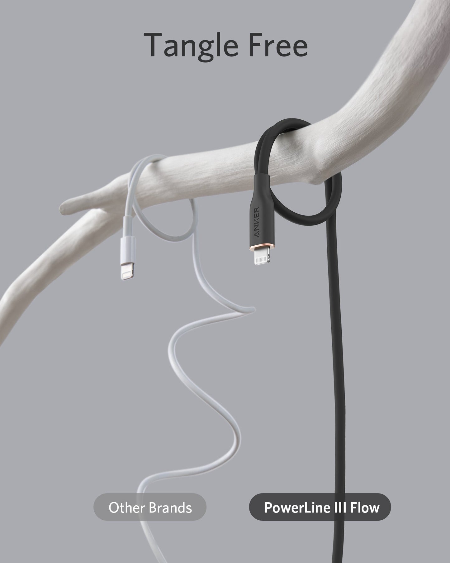 Anker 641 USB - C to Lightning Cable (Flow, 3 ft Silicone) - GISTMI