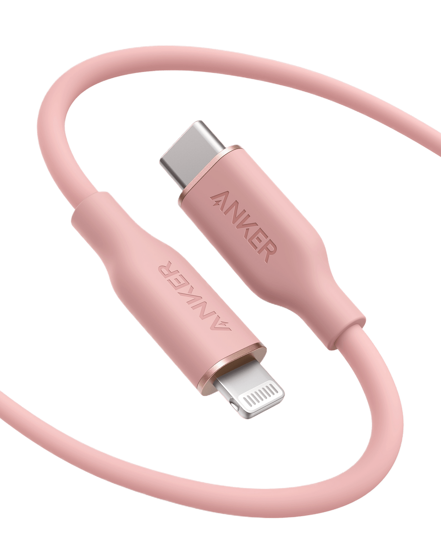 Anker 641 USB - C to Lightning Cable (Flow, 3 ft Silicone) - GISTMI