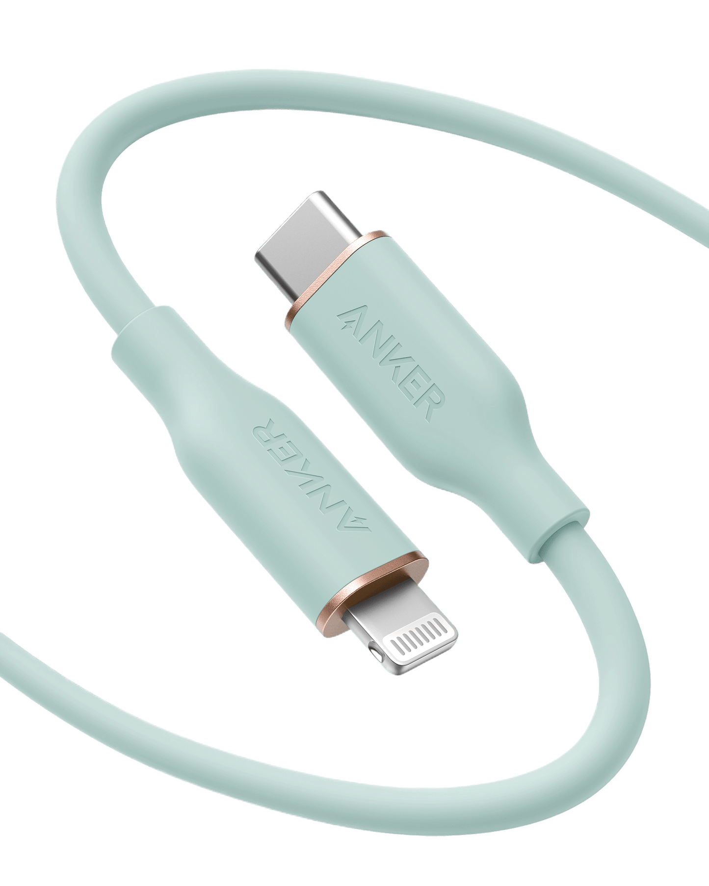Anker 641 USB - C to Lightning Cable (Flow, 3 ft Silicone) - GISTMI