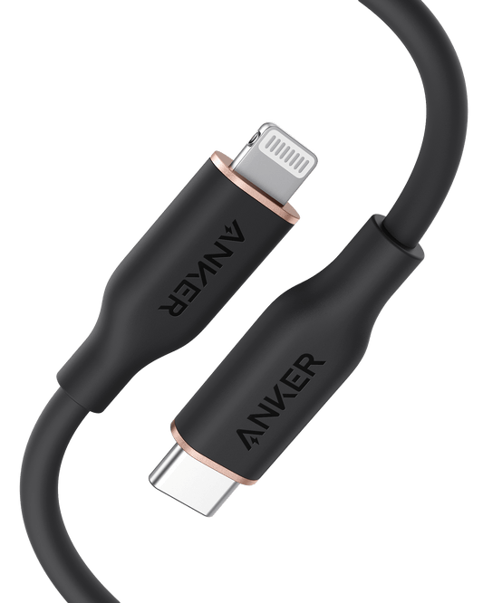 Anker 641 USB - C to Lightning Cable (Flow, 3 ft Silicone) - GISTMI