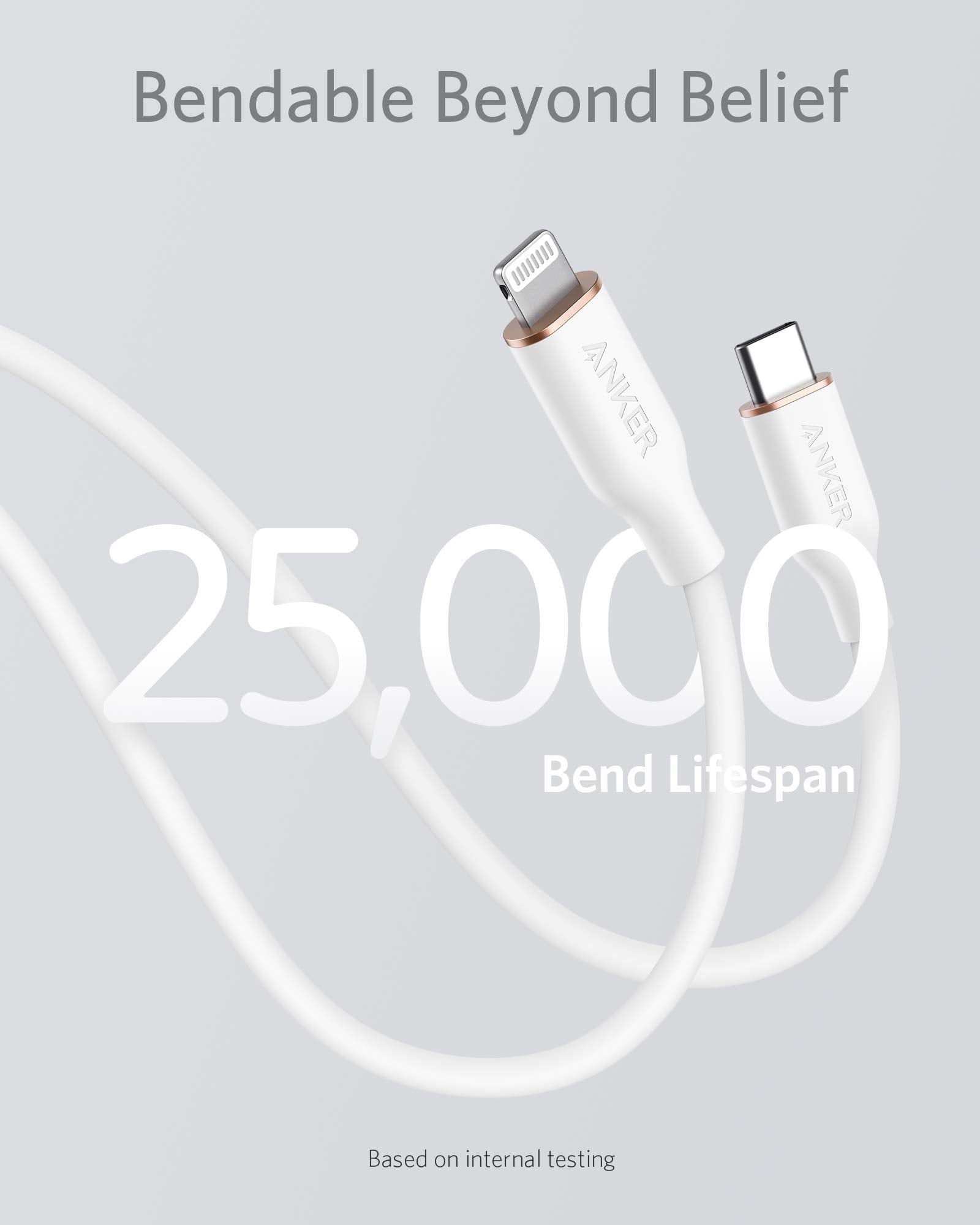 Anker 641 USB - C to Lightning Cable (Flow, Silicone) - GISTMI