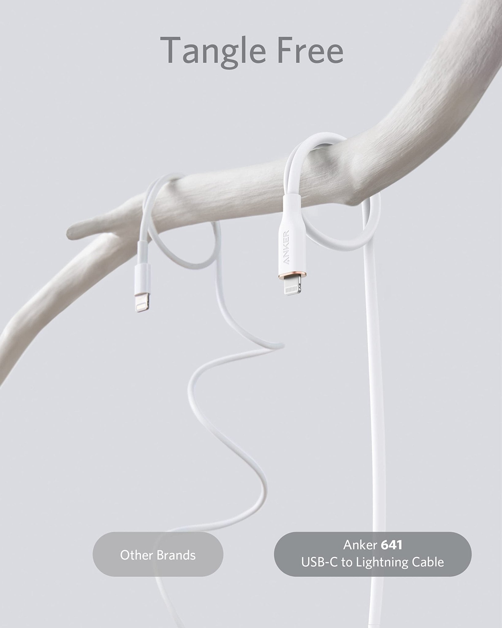 Anker 641 USB - C to Lightning Cable (Flow, Silicone) - GISTMI