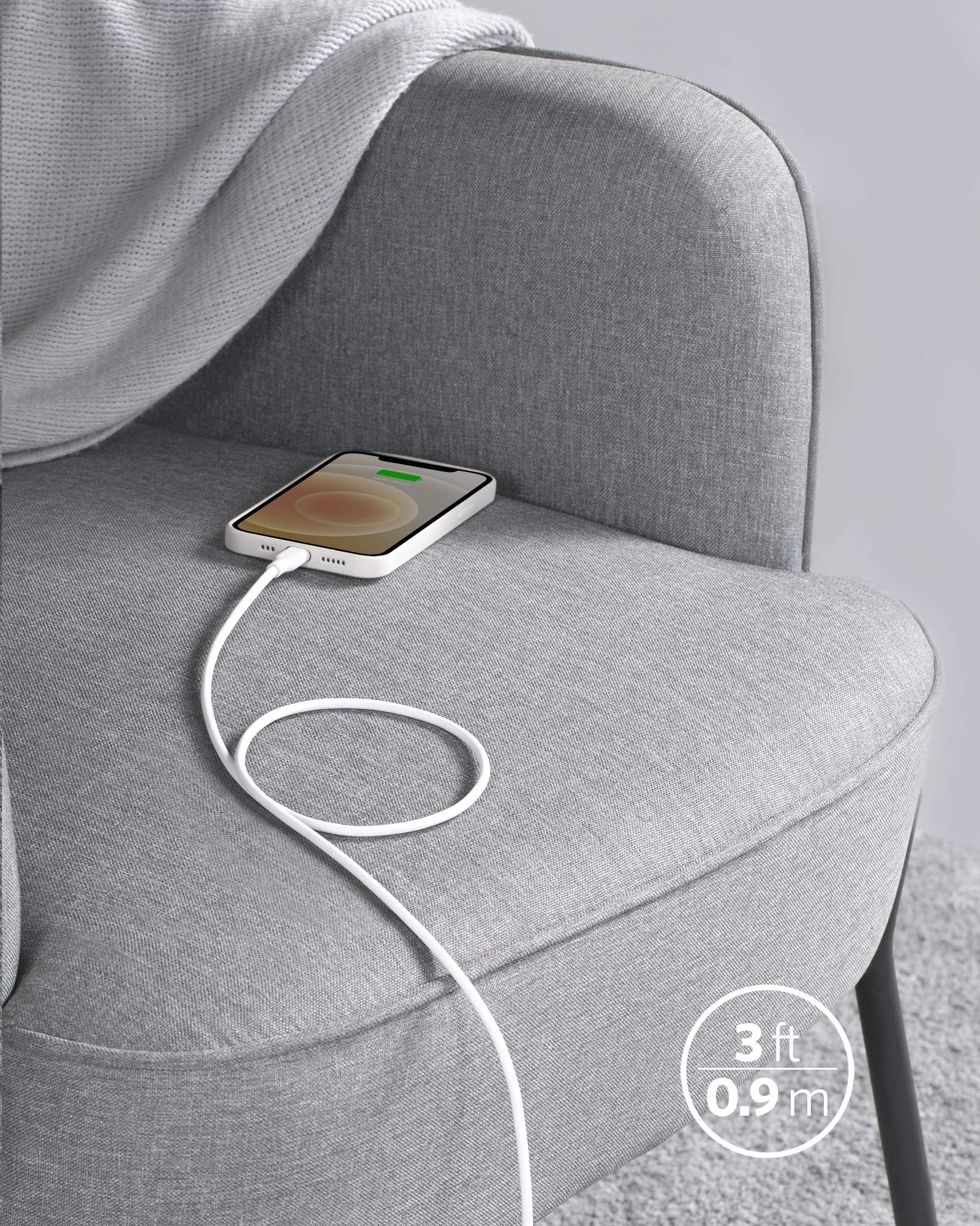 Anker 641 USB - C to Lightning Cable (Flow, Silicone) - GISTMI