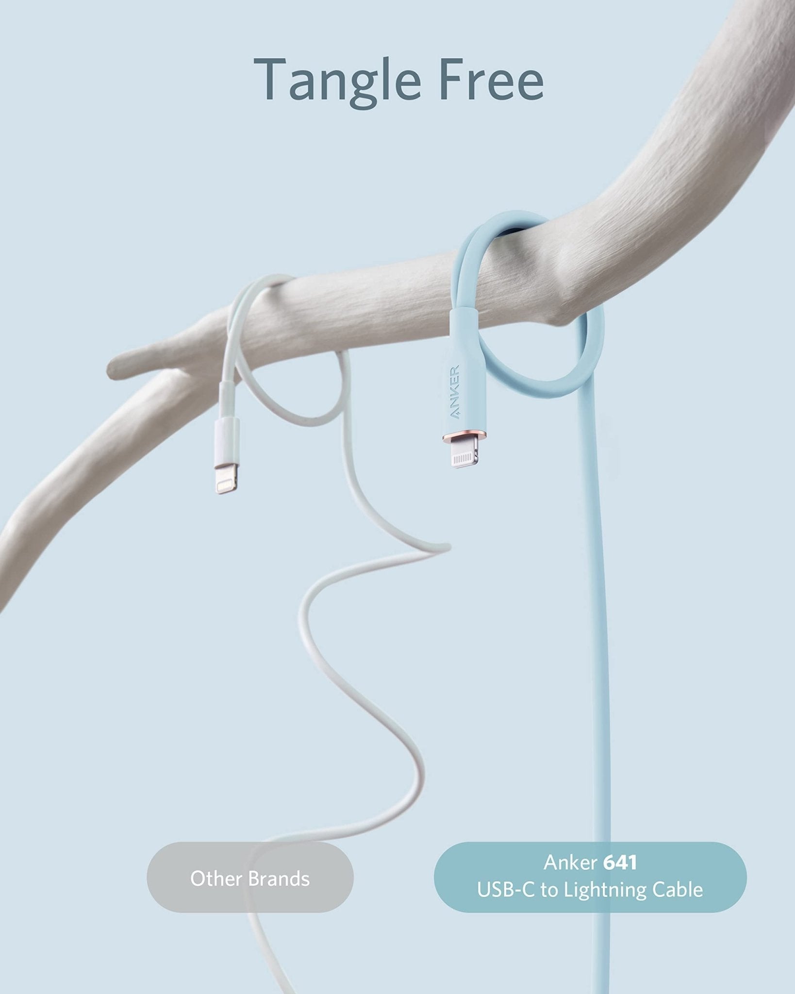 Anker 641 USB - C to Lightning Cable (Flow, Silicone) - GISTMI