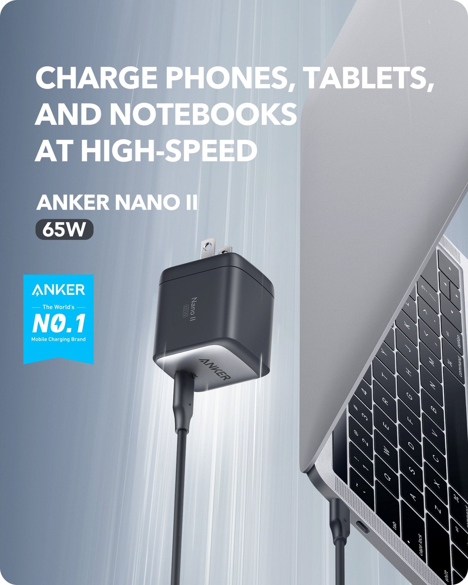 Anker 715 Charger (Nano II 65W) - GISTMI